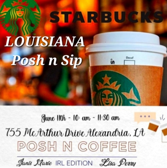 LOUISIANA Other - ALEXANDRIA LA Posh n Sip/Coffee Edition